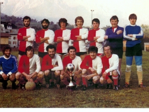 Foto storiche calcio in Primiero anni '80 e '90