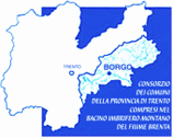 Consorzio dei Comuni compresi nel Bacino Imbrifero Montano del fiume Brenta - Corso Ausugum, 82 - Borgo Valsugana Consorzio dei Comuni compresi nel Bacino Imbrifero Montano del fiume Brenta - Corso Ausugum, 82 - Borgo Valsugana