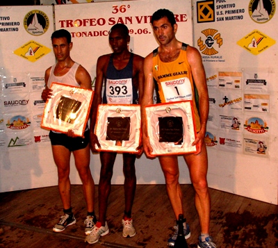 Podio Maschile Trofeo San Vittore 2007