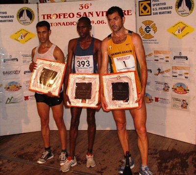 Podio Maschile Trofeo San Vittore 2007
