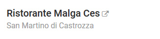 Malga Ces