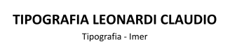 Tipografia Leonardi